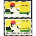 1381, Mint NH 6¢ Massive Black Color Shift Erro...