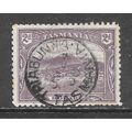 TASMANIA 1900 POSTMARK TRIABUNNA DATED ON HOBAR...