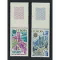 Andorra Fr. Landscapes Europa CEPT 2v Top Coin ...