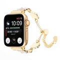 Camellia Metal Chain Bracelet Watch Band, For A...