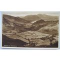 Vintage sepia Postcard Sunshine in Borrowdale
