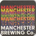 BEER MAT - MANCHESTER BREWING CO (MANCHESTER) -...