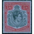 Nyasaland 1938 2s 6d black & red on blue SG140 ...