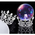 2 Pcs Crystal Ball Stands, Metal Sphere Stands,...