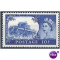 1967 SG761 10/- Ultramarinine (No Wmk) Unmounte...
