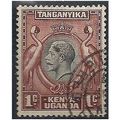 Kenya & Uganda 1935 SG110 1c Black & Red-Brown ...