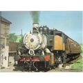 23x17cms coloured plate of USA 0-6-0 tank No72 ...