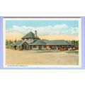 NH Laconia B&M Station View Stone Station w/Cov...