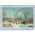 NH Haverhill Covered Bridge Postcard Bedell's B...