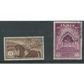 india stamps sg386 sg 386 used set a