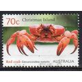 Christmas Island 2014 Red Crab Migration 70c Used