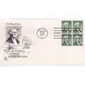 United States 1954 George Washington FDC Chicag...