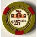 (1) $25. Holiday In Reno Casino Chip - 1959 - R...