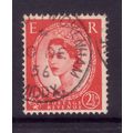 GREAT BRITAIN 1956 SG 554 2 1/2d CARMINE RED FI...