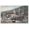 Porlock Weir Harbour Showing Boats Somerset Old...