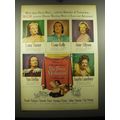 1948 MGM The Three Musketeers Movie Ad - Lana Turner, Gene Kelly, June Allyson