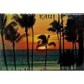 Kaui Hawaii Sunset Fridge Magnet