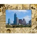 Austin Texas Laser Engraved Wood Picture Frame ...