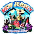 New Jersey the Garden State Artwood Montage Fri...