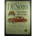 1949 De Soto Car Ad - The new De Soto The car d...