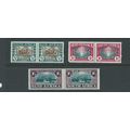 south africa stamps sg82 sg 82 pairs hm 1d blun...
