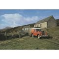 1970s Scottish Postal Van Delivering To Scotlan...