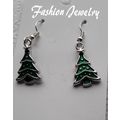 Christmas earrings. Handmade dangling earrings ...