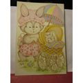 'OVER THE RAINBOW' used postcard by J. Arthur D...