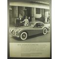 1956 Jaguar XK-140 Hardtop Coupe Advertisement