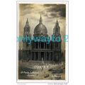 ST PAULS CATHEDRAL, LONDON, ENGLAND, POSTCARD 1921