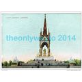 ALBERT MEMORIAL, LONDON, ENGLAND, POSTCARD c190...