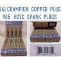 NIB! (4) Champion Copper Plus 965 RZ7C Spark Pl...