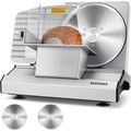Meat Slicer,Cusimax Electric Deli Meat Slicer w...