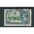 ceylon stamps george v 1935 used silver jubilee...