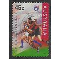 AUS 1996 45c(S/A) 'CENTENARY OF THE AFL' FINE U...