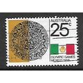 AUSTRALIA 1968 OLYMPIC GAMES MEXICO 25c SUNSTON...