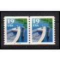 2529 19c Fishing Boat Very Fine MNH CNP Left A1...