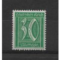 Germany.SG157 30pf Green.Mounted Mint.Nov21
