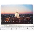 old postcard Washington Capitol at Night