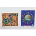 Luxembourg Stamps Scott #680 To 681, Mint Never...
