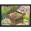 Australia 2019 In the Garden - Worm Farm $1 s/a...