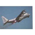 Lockheed Hercules KC130 Military Aircraft Postc...