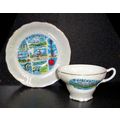 Washington 2 ¼” teacup & 5 ½” saucer Seattle Ol...