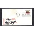 FDC Artmaster 2429 25c Christmas BPS (Cachet-U/...