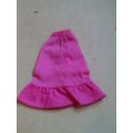 Barbie Doll pink ruffle bottom skirt vintage 90s
