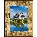 Thailand Laser Engraved Wood Picture Frame Port...