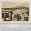 vintage postcard Pompei, Foro Romano