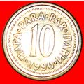 LAST INFLATION (1990-1991): YUGOSLAVIA ★ 10 PAR...