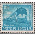 INDIA, RAIL, 1st Electric Locomotive, blue 1966...