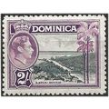 Dominica 1943 SG106a 2/- Slate & Purple Unmount...